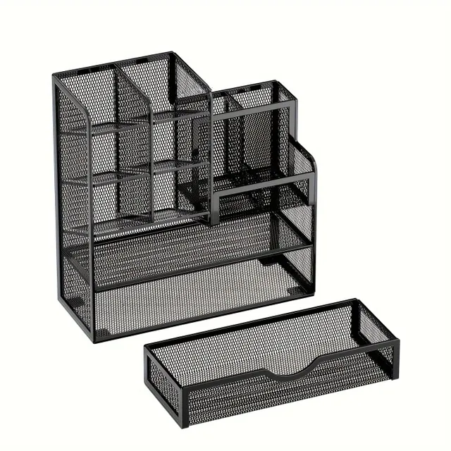 Desk storage rack, multifunctional storage box for stationery and other storage, office storage rack, office accessories