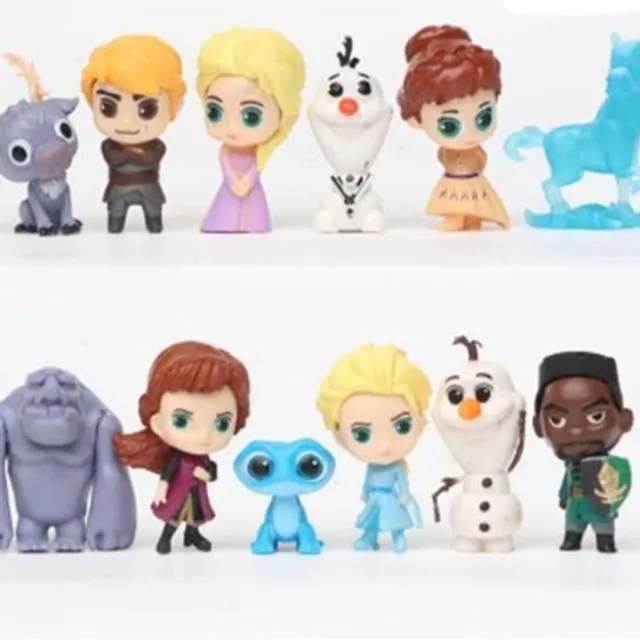 Frozen Ice Kingdom figurine set 12pcs-5cm