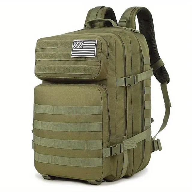 Sac à dos militaire tactique 5L Molle Army Assault Pack - Sac à dos de 3 jours pour Bug Out, randonnée, trekking