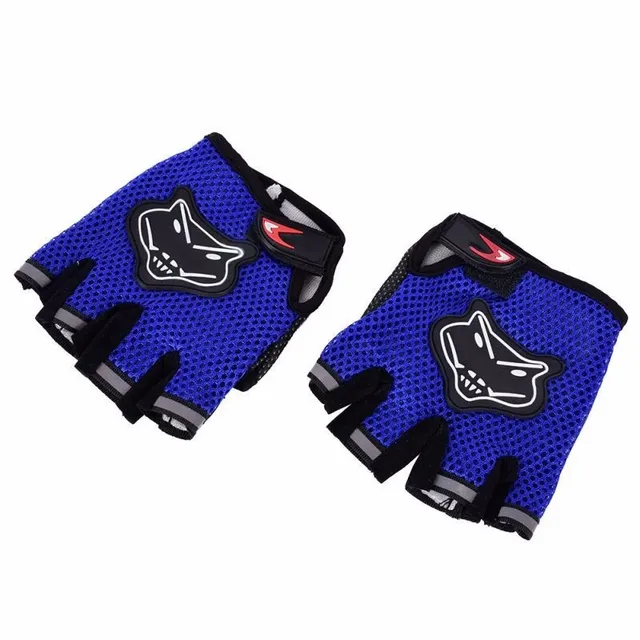 Men's cycling gloves with printing - 3 colors