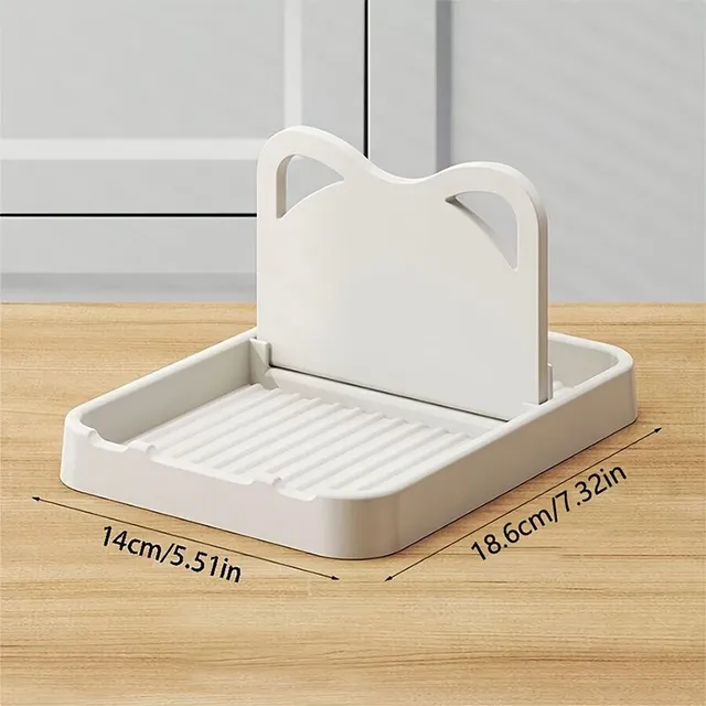 Stand on lid with cat ears, multifunctional, folding, on the wall, in the kitchen