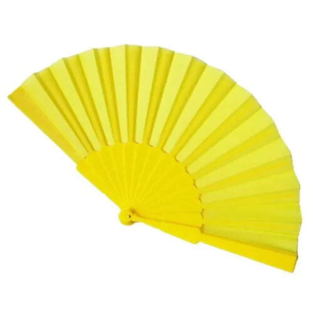 Folding fan for summer in different colours