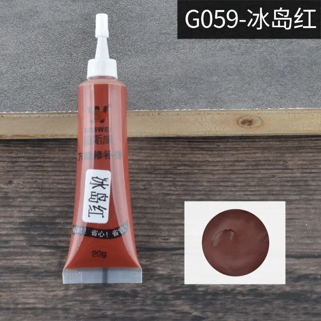 Paste for renovating wooden furniture Paste for wooden floors Quick scratch remover Repair paint 17 colours Furniture wax 20g
