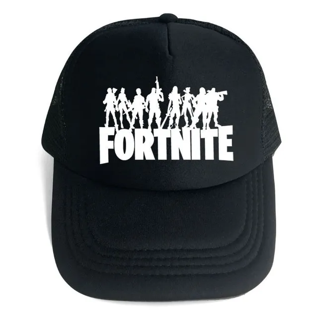 Stílusos sapka a népszerű Fortnite játék motívumával 11