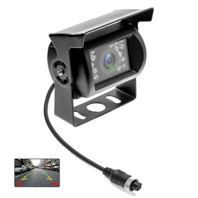 4pin / RCA reverse camera dla samochodów ciężarowych