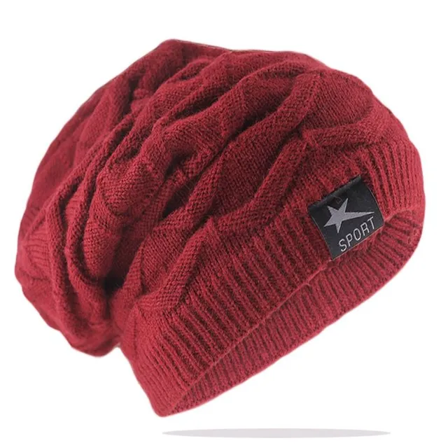 Unisex knitted winter hat