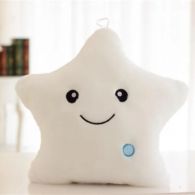 Plush luminous cushion STAR