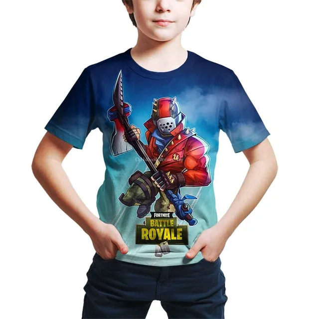 Magnifique t-shirt Fortnite pour enfants en différentes couleurs