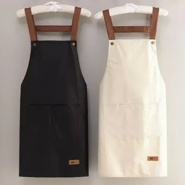 Cookproof apron against dirt and cooking oil