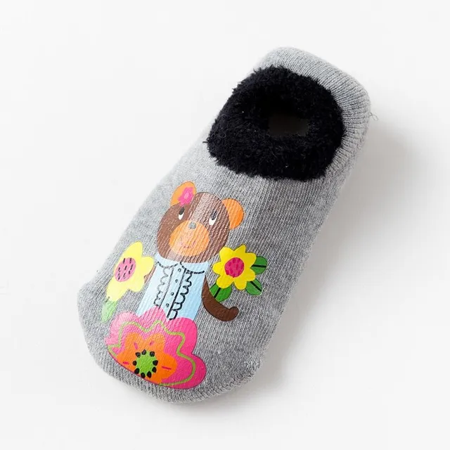 Children's cotton non-slip socks