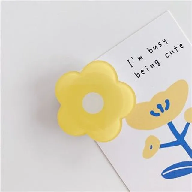 Roztomilý PopSockets držák ve tvaru květiny
