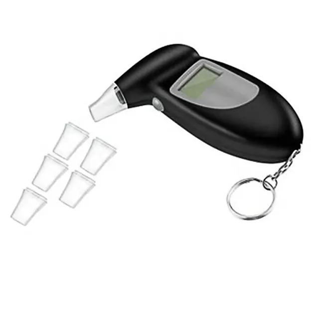Test de alcool cu afișaj digital pentru măsurarea rapidă și precisă a alcoolului din respirație