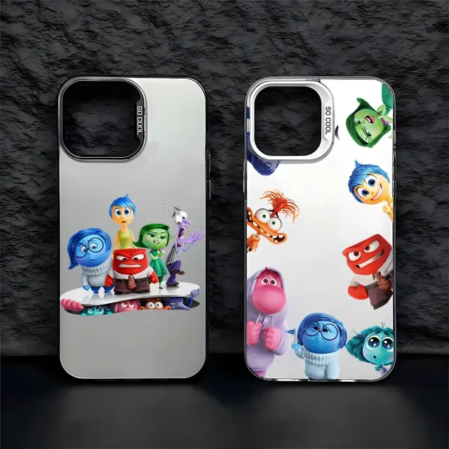 Trends silicone cover on iPhones with motifs of favorite characters from a fairy tale In the head 2 - Inside Out 2