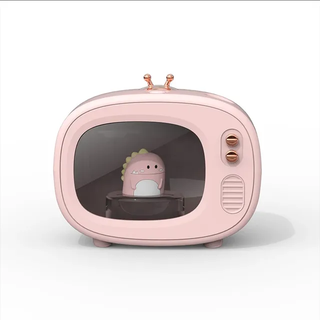 Wireless humidifier with Kawaii TV lamp