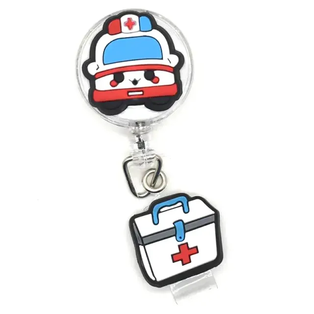 1pc High quality Silicone Extruder Signal Holder for Doctors and Medics with Cute Cartoon Design