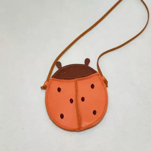 Baby mini crossbody purse with motif pumpkin / pears / ladybugs