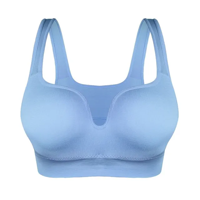 Sexy women running sports push-up bra