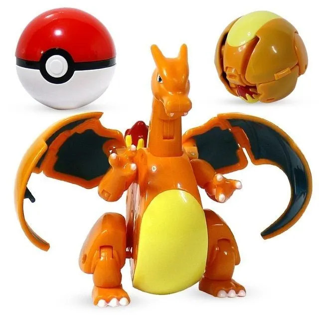 Urocze figurki Pokémonów + pokeball