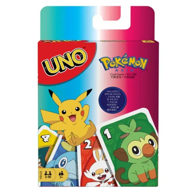 Table card game UNO - Pokemon