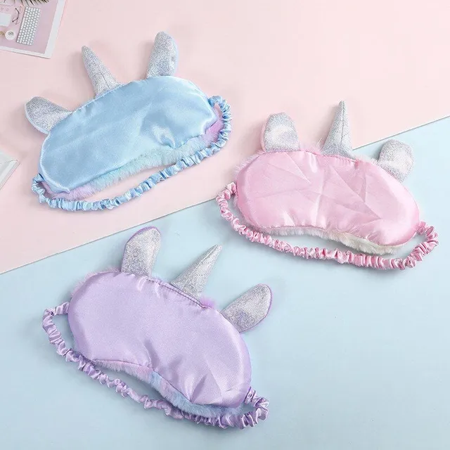 Cute Teddy Mask for Sleeping - Unicorn