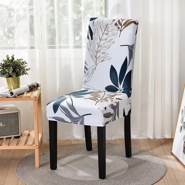 Elastic chair covers with stylish designs in many motifs - spandex chair cover