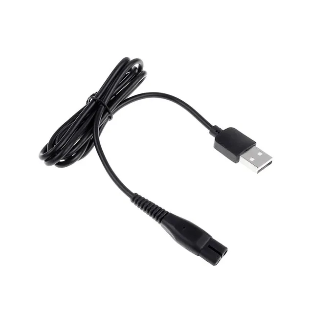 Napájací kábel USB DC 2-vidlica pre elektrický holiaci strojček