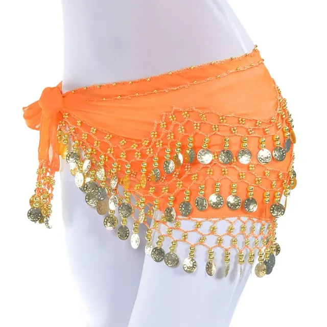 Penny scarf for belly dancing