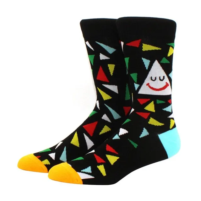 Funny colorful men socks for winter