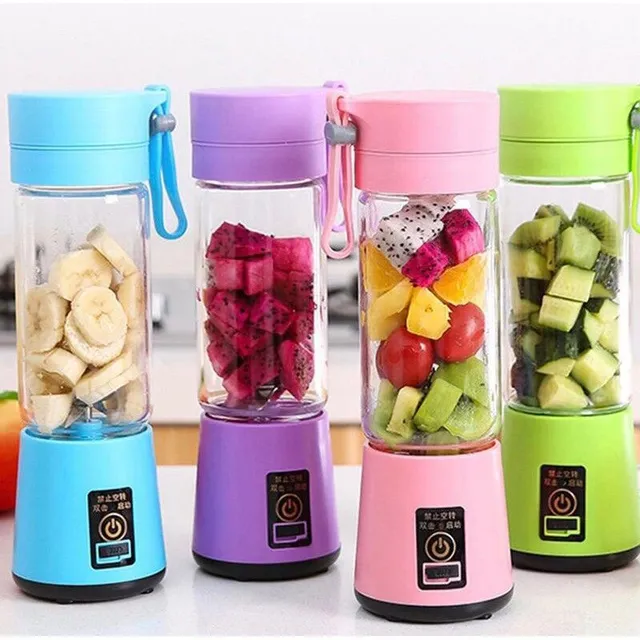 Portable mini mixer for fruit smoothie with USB charging