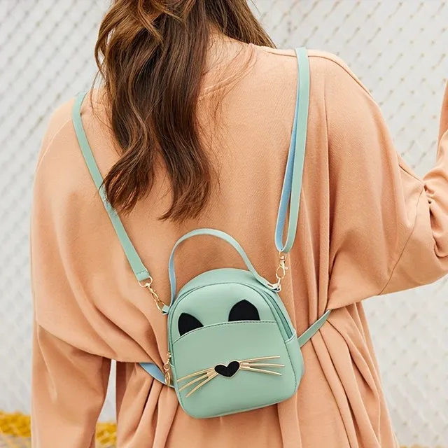 Fashion crossbody bag with cartoon printing