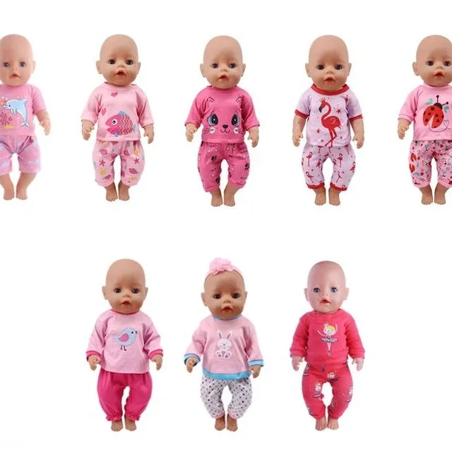Pyžamá pre bábiky