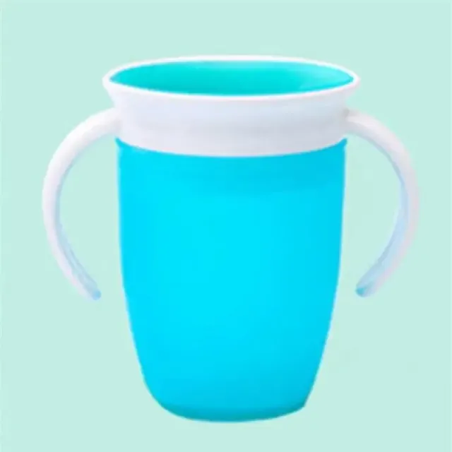 Insoluble 360° cup for babies - drinking without risk of spilling
