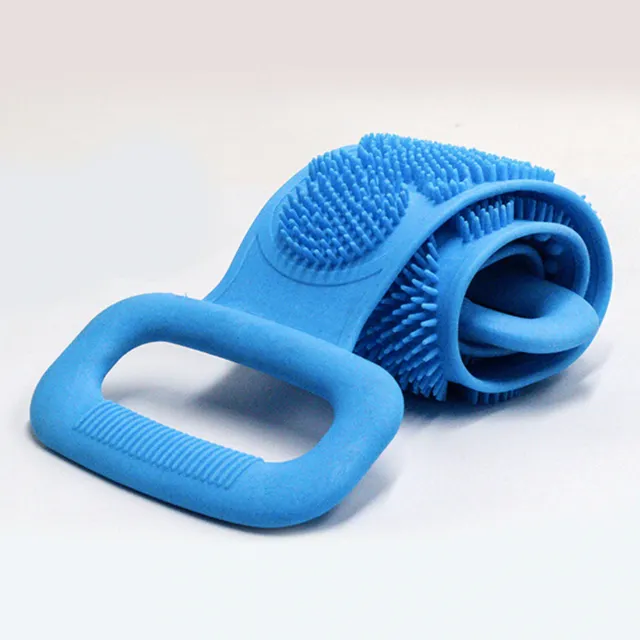 Silicone brush for back washing