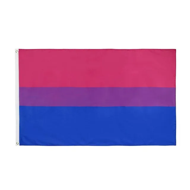 Dekorativní vlajka na zavěšení - Bisexual