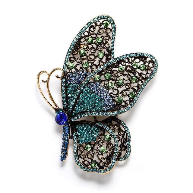 Beautiful ladies brooch Butterfly