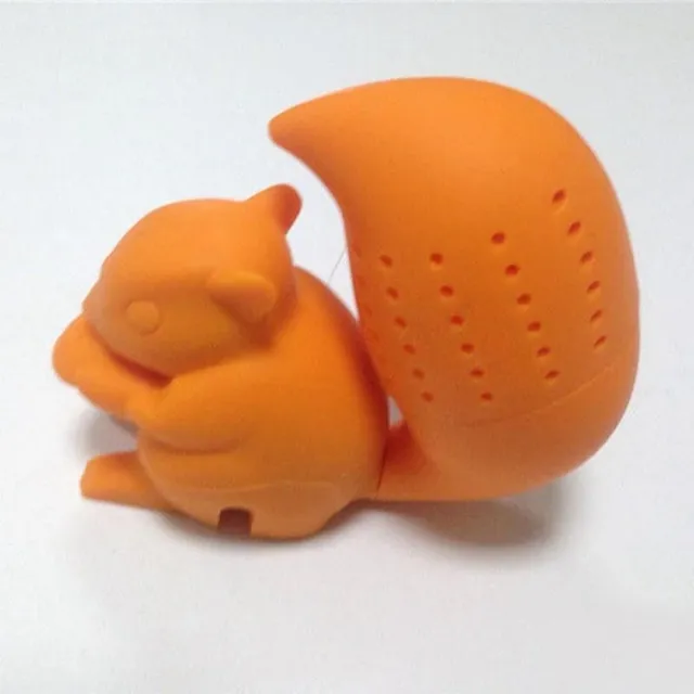 Squirrel-shaped tea sieve - 3 colors