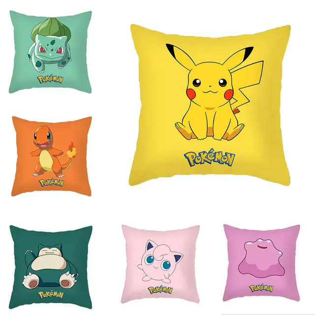 Beautiful pillowcase covers with the theme of popular Pokemon