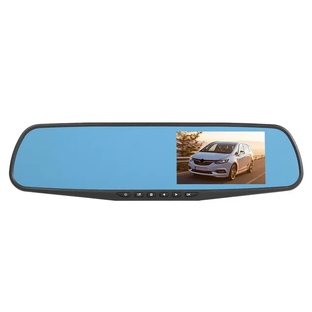 Rearview mirror with camera up to 2 in 1