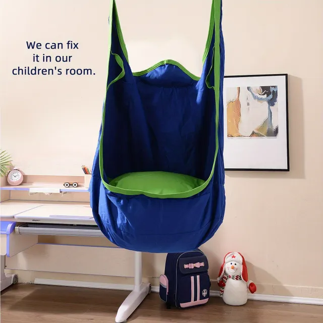 1pc Cotton Baby Hanging Swing Chairs For Internal I Outdoor Use, Suitable for Children I Adult, Maximum Nose 80 Kg