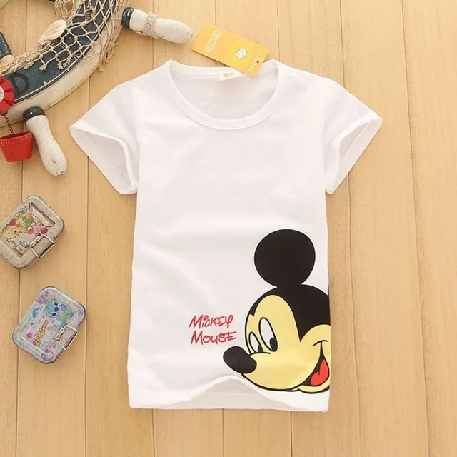 Tricou copii cu mâneci scurte | Mickey Mouse, Donald Duck, Minnie