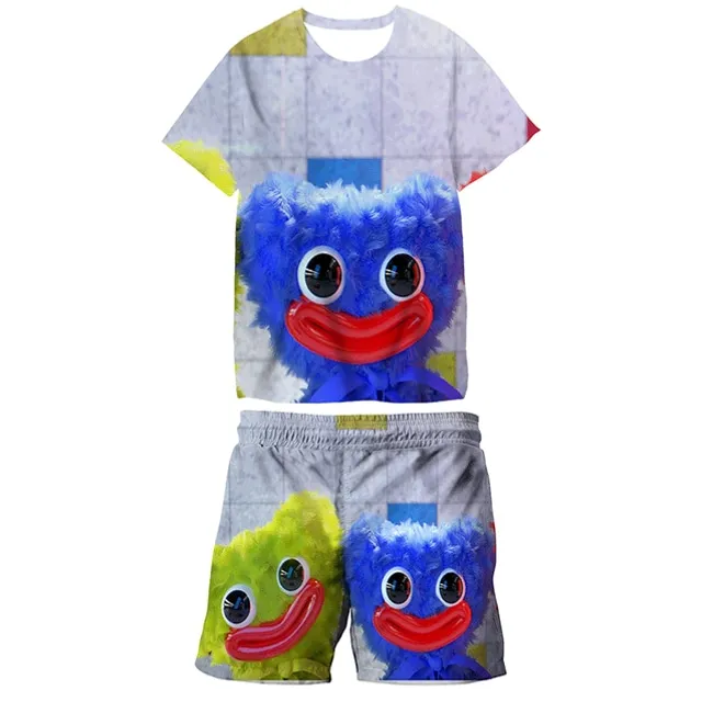 Boys summer set with the popular character Huggy Wuggy