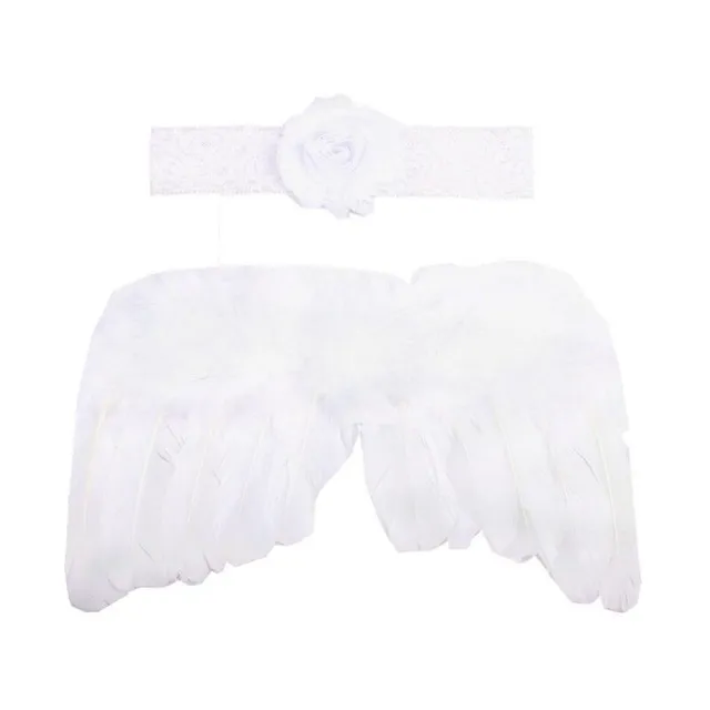 Girl's set to shoot angel wings and Stevie's headband 8