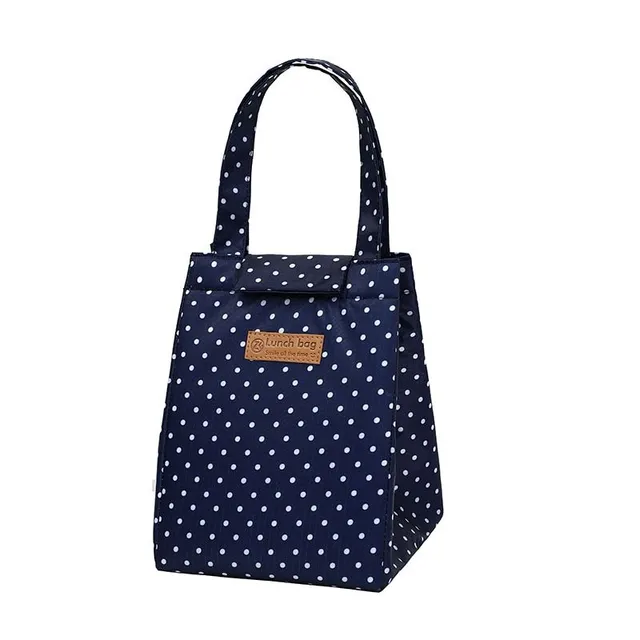 Fashionable lunch bag in a beautiful design O