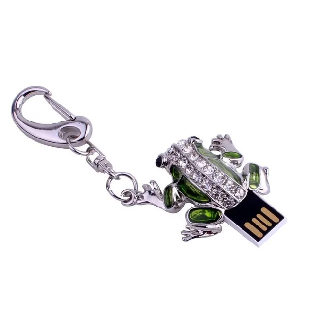 USB flash drive for keys frog