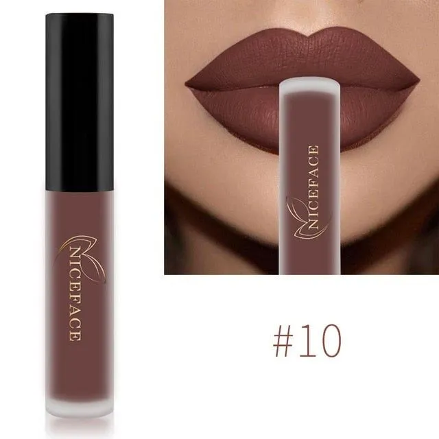 Matt waterproof long-lasting lipstick - more colors