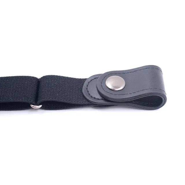 Invisible elastic belt without buckle for women - comfortable and stylish