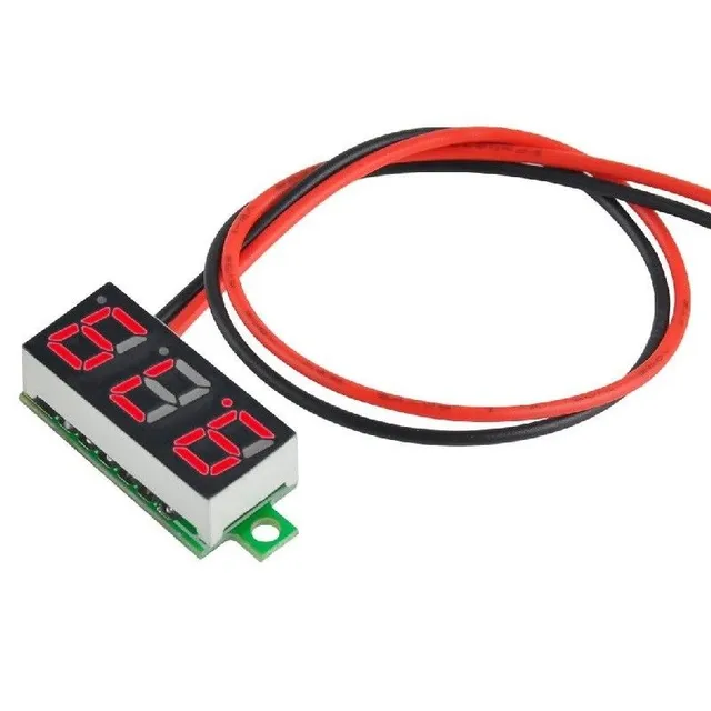 LED digital voltmeter 0-00V black Connelly