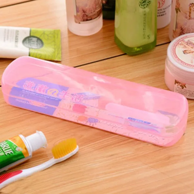 Toothbrush and toothpaste case
