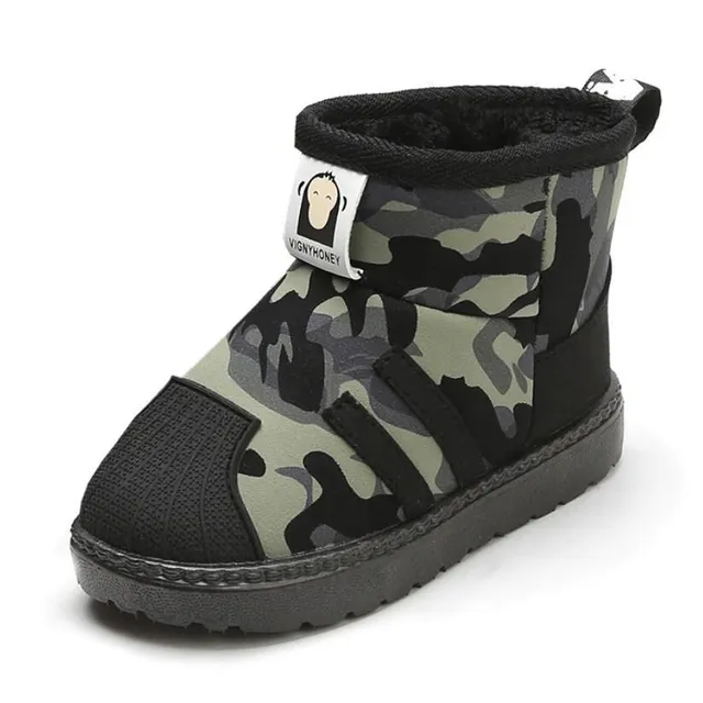 Bottines d'hiver isolées pour enfants MONKEYS