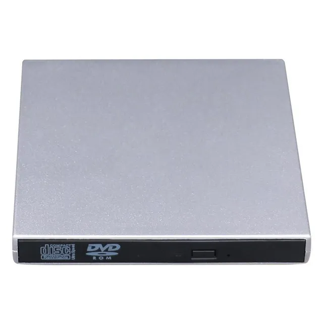 External USB drive on CD/DVD with burner